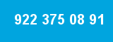 922 375 08 91